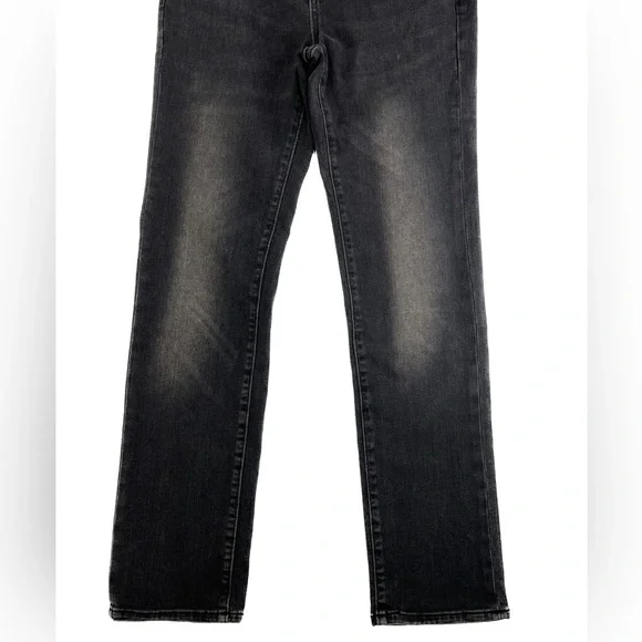 NWT Old Navy Karate Rib Knit Waist Washed Black Pull On Jeans Kids Boys XL 14-16 - Picture 3 of 14